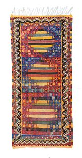 Vintage Moroccan  Rug, 2’4” x 5’5” (0.71 x 1.65 M)