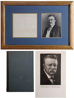 Theodore Roosevelt Letter, Photograph