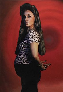 Cindy Sherman (United States, b. 1954) Pregnant Woman, 2002-2004, color photograph: 29 x 20 in.