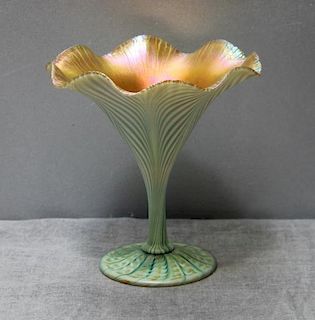 Quezal Art Glass Vase.