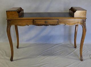 Louis XV Style Desk with Faux Leather Bound Book