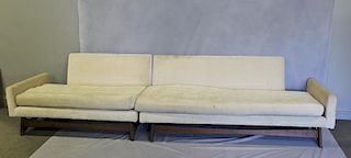 Midcentury Adrian Pearsall Two Piece Sofa.