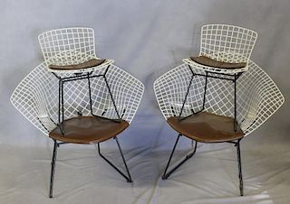 Harry Bertoia for Knoll Set of 4 Chairs.