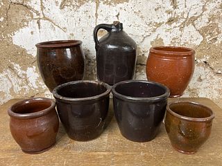 Antique Redware and Stoneware