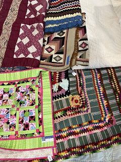 Assorted Quilts/Blankets
