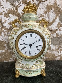 Porcelain Mantel Clock
