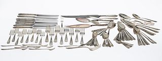 Whiting Sterling Silver Flatware Set