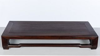 Chinese Hardwood Low Table, Possibly Zitan