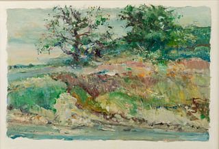 Bernard D'Andrea (b. 1923), Landscape, O/B, 1981