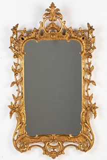 George III Style Giltwood Mirror, 20th C