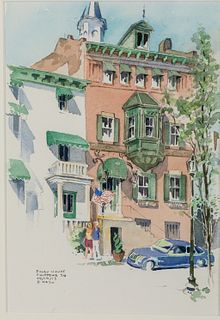 Everett Mayo (B. 1947), Foley House, Savannah, W/C