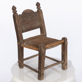 Chip-Carved Childs Chair