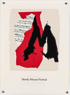 Robert Motherwell (1915-1991), Lincoln Center Poster