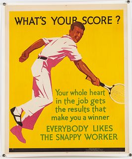 Mather & Co., What's Your Score? Poster