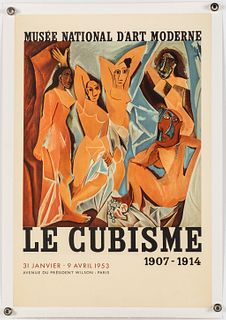 Picasso Le Cubisme Exhibition Poster, 1953