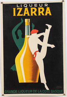 Paul Colin, Liqueur Izarra Poster, c. 1934