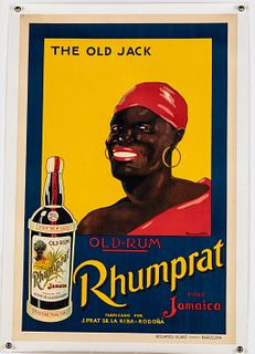 Bonapart, West Indies Rum Advertising Poster