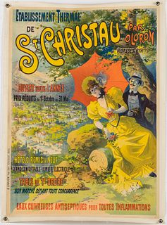B. Sirven, St. Christau French Opera Poster