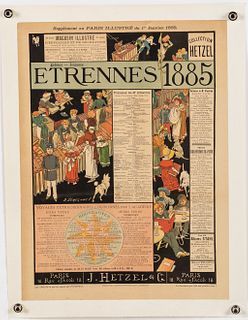 J. Hetzel & C., Etrennes 1885, Supplement au Paris 