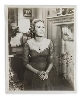 A Grace Kelly Autographed Photograph