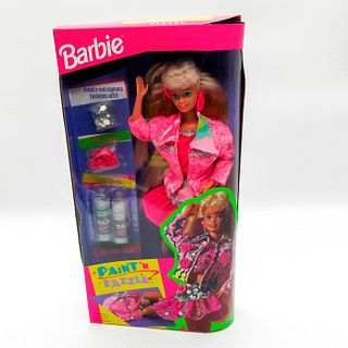 Vintage Mattel Barbie Doll, Paint 'N Dazzle