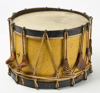 Drum in Mustard Paint - Manchester New Hampshire