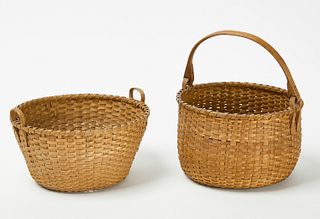 Two Baskets by The Same Maker