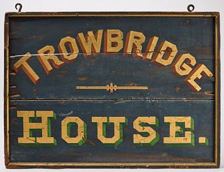 Trowbridge House Sign