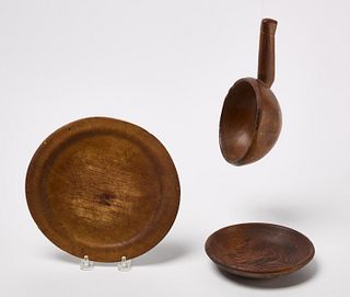 Early Wooden Ware Lot