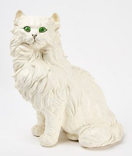 Oversized Ceramic Cat
