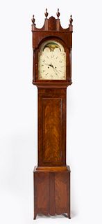 Tall Clock with Brass Works