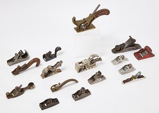 Sixteen Small Woodworking Planes