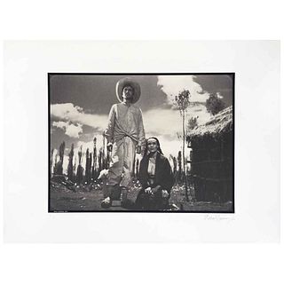 GABRIEL FIGUEROA, María Candelaria, 1943, de la carpeta Nueve Fotoserigrafías, Firmada y fechada 90, Fotoserigrafía P/A, 56 x 76 cm