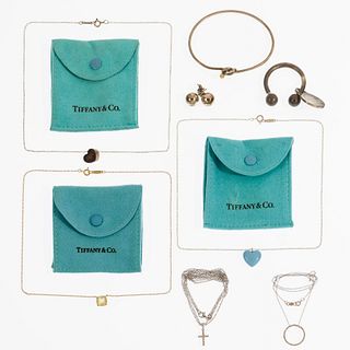 Tiffany & Co., Gold and Sterling Silver Jewelry Assortment
