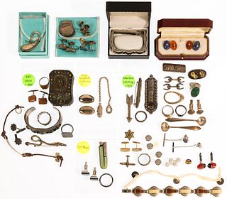 Tiffany & Co., Sterling Silver and Costume Jewelry Assortment