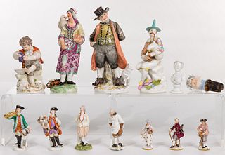 Meissen Porcelain Figurine Assortment