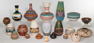 Native American Indian Pottery Assortment