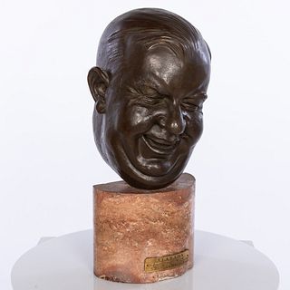 Georges Bridges, Laughing Man, Bronze, 1936