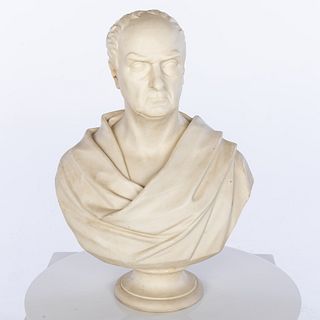 Copeland Bust of Daniel Webster, J. E. King, 19th C