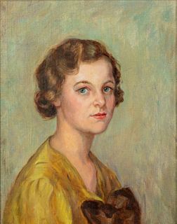 Anne Taylor Nash, Portrait of Maria Goodwin, O/C
