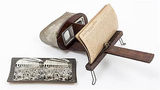 A Keystone Monarch Stereoscope Viewfinder Length 12 1/2 inches.