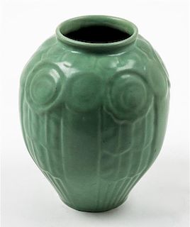 An American Pottery Vase Height 8 inches.