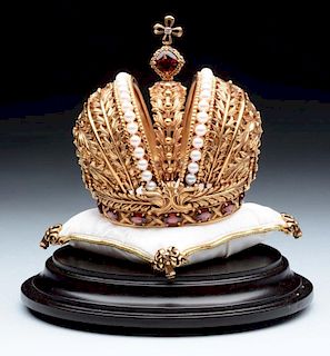 Faberge Imperial Crown.
