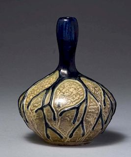 Amphora Ceramic Seaweed Vase.