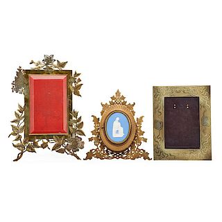 ENGLISH AND AMERICAN BRASS EASEL FRAMES