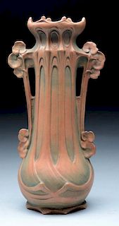 Bernard Bloch Crownoakware 2-Handled Vase.