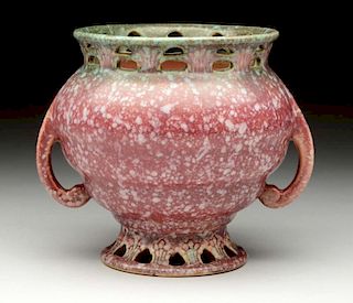 Ferella Roseville Pottery Vase With Handles.
