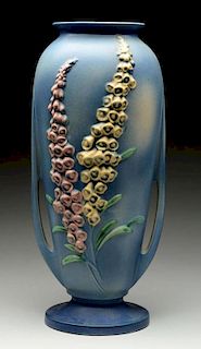 Roseville Foxglove Pottery Vase.