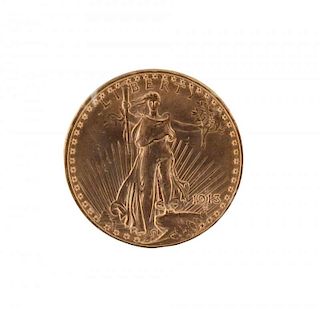 1913 D $20 Gold St. Goudens.
