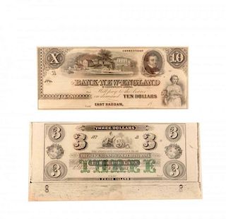 Lot of 2: Obsolete Notes.